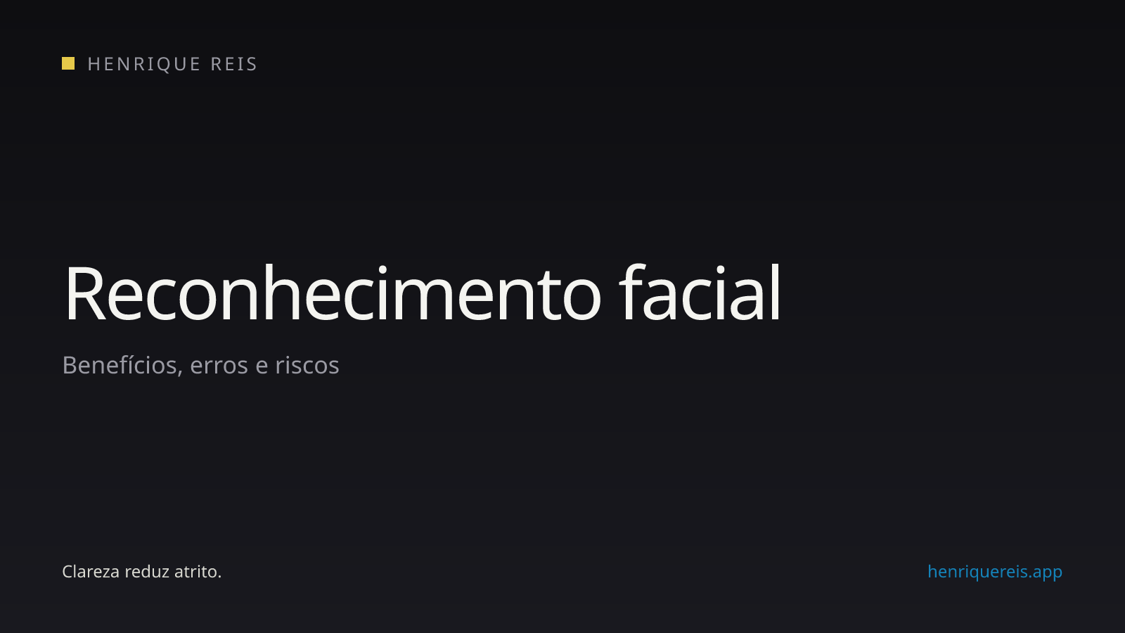 Capa editorial sobre reconhecimento facial na segurança pública