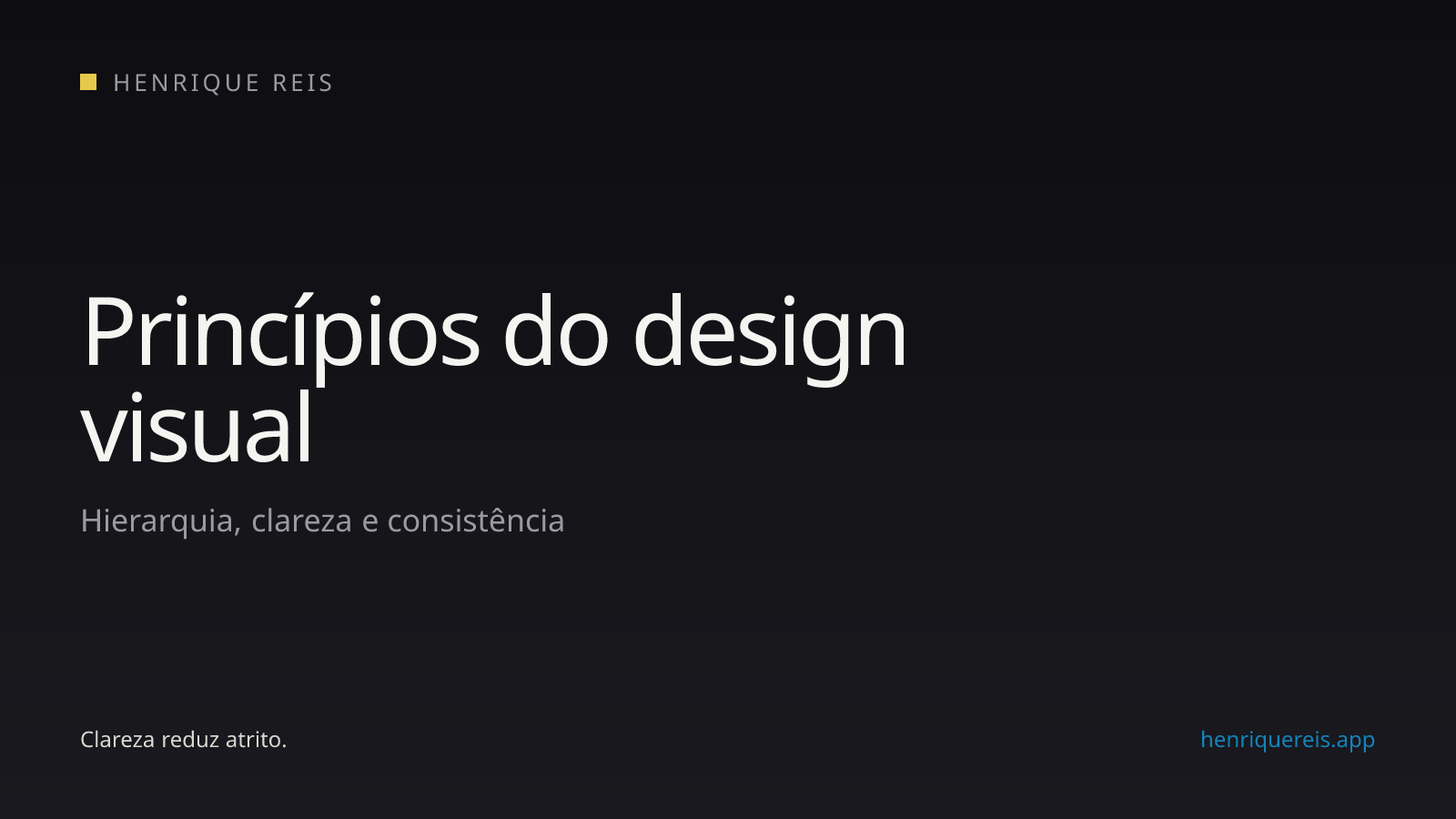 Capa editorial com o título Princípios do design visual