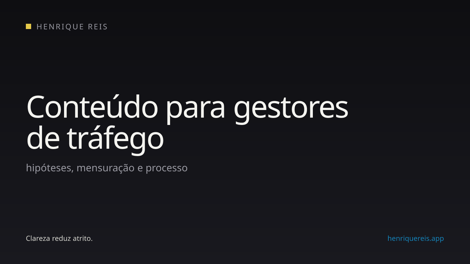Matriz editorial de conteúdo para profissionais de mídia paga