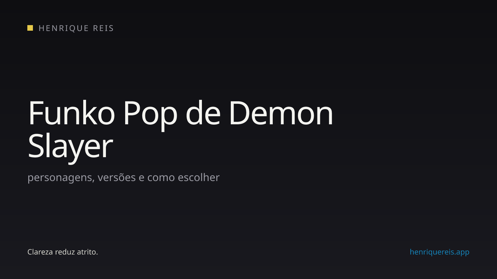 Guia editorial sobre figuras Funko Pop de Demon Slayer