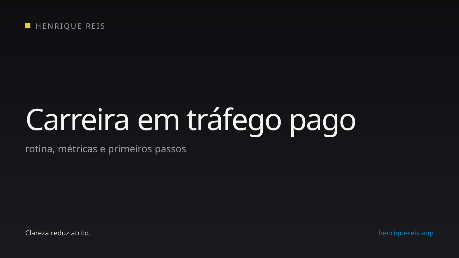 Mapa da carreira de gestor de tráfego pago com campanhas, métricas e ferramentas