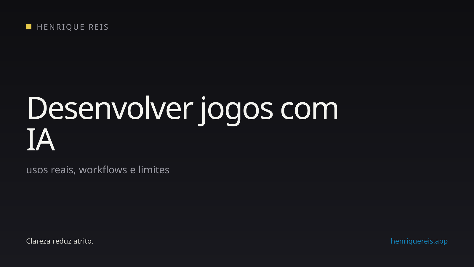 Capa editorial sobre aplicações e limites da inteligência artificial no desenvolvimento de jogos