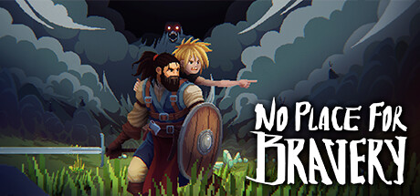 Arte promocional oficial de No Place for Bravery
