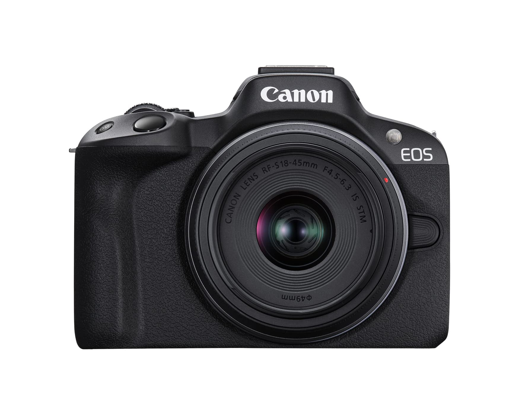 Canon EOS R50, câmera mirrorless vista em fotografia de produto