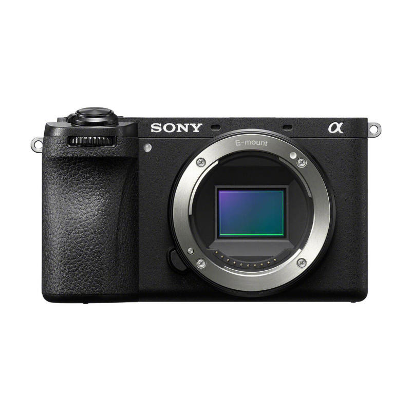 Sony Alpha 6700, câmera mirrorless vista em fotografia de produto