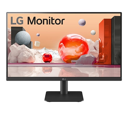 LG 24MS500-B visto em fotografia de catálogo