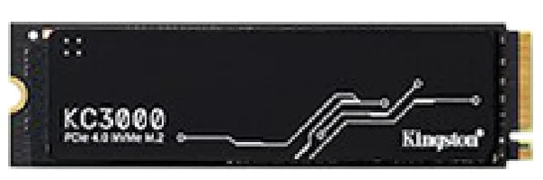 Kingston KC3000 NVMe 2 TB — imagem do produto fornecida pelo fabricante