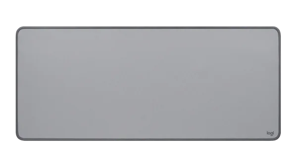 Logitech Desk Mat Studio Series cinza — imagem do produto fornecida pelo fabricante