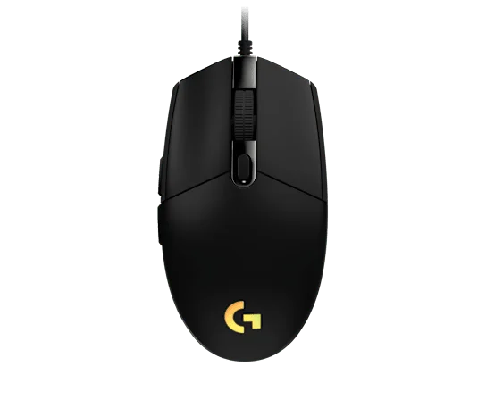 Logitech G203 LIGHTSYNC preto — imagem do produto fornecida pelo fabricante