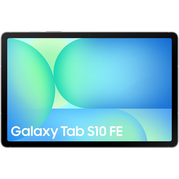 Samsung Galaxy Tab S10 FE visto em fotografia de catálogo