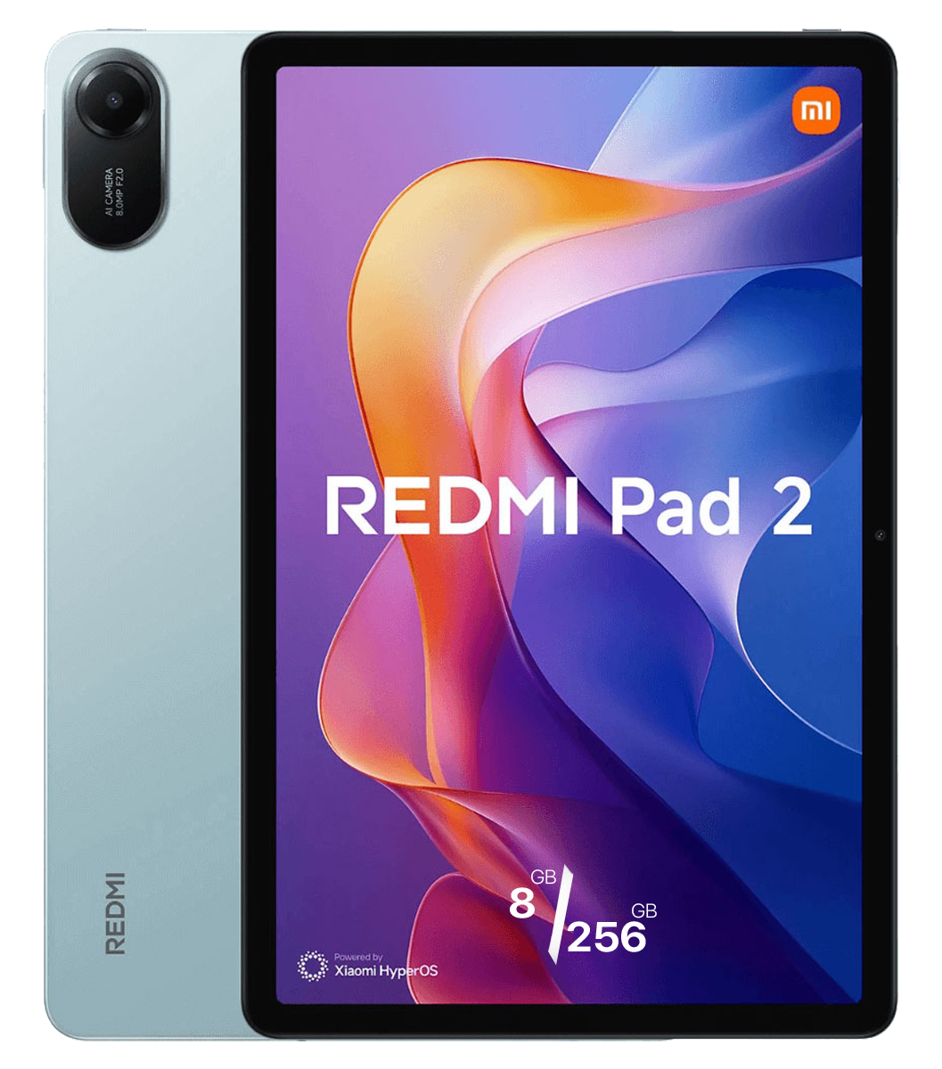 Xiaomi Redmi Pad 2 visto em fotografia de catálogo
