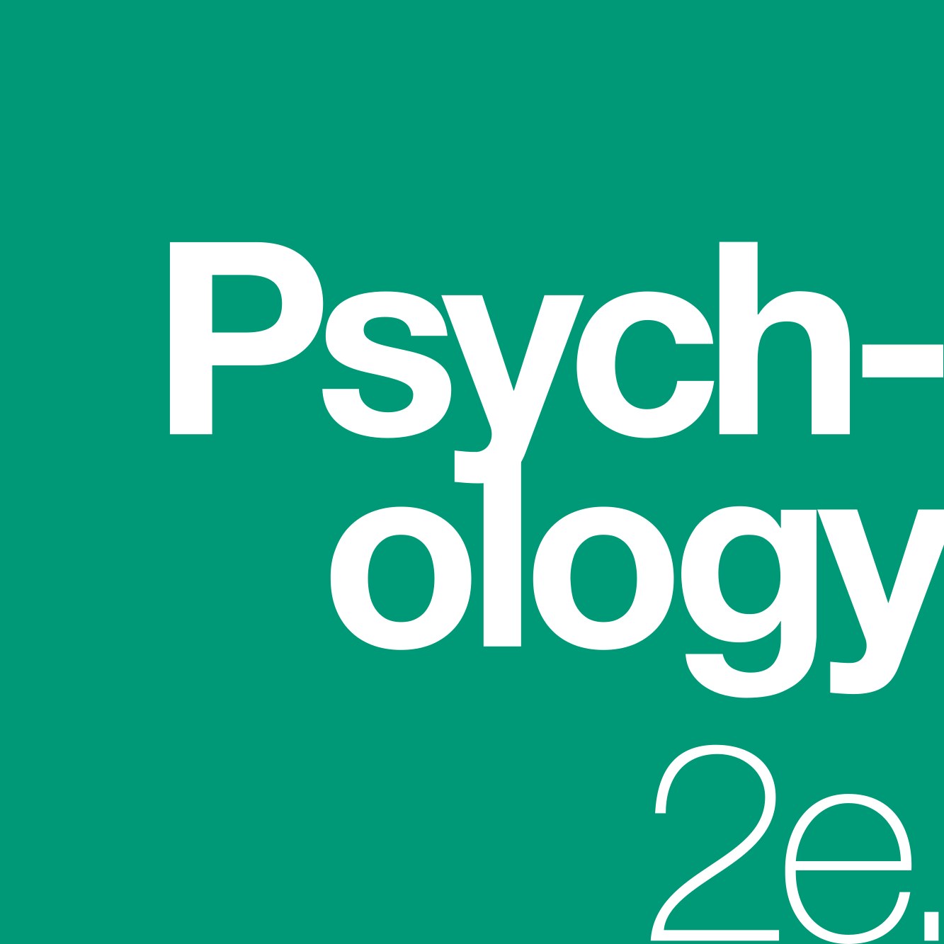 Capa digital oficial de Psychology 2e