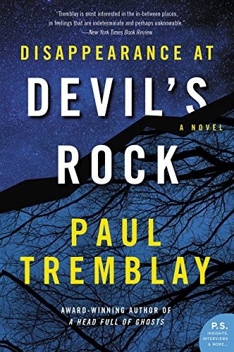 Capa da edição de Disappearance at Devil's Rock publicada pela William Morrow