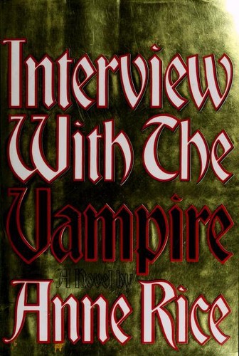 Capa da edição de Interview with the Vampire publicada pela Alfred A. Knopf