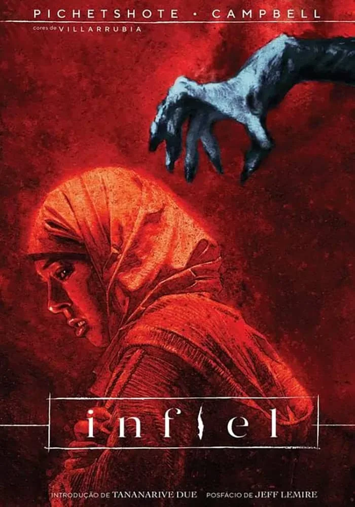 Capa de Infiel publicada pela Pipoca & Nanquim