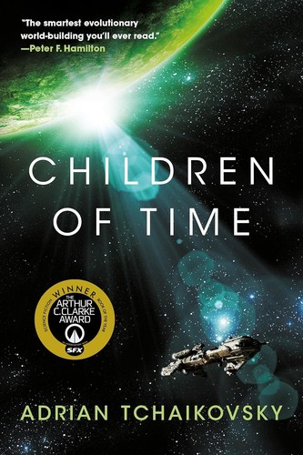 Capa da edição de Children of Time publicada pela Orbit