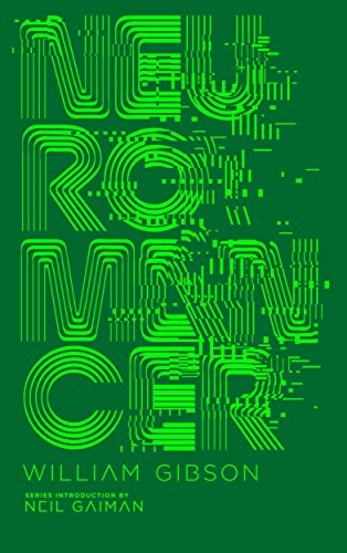 Capa da edição Penguin Galaxy de Neuromancer