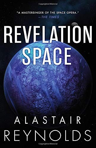 Capa da edição de Revelation Space publicada pela Orbit