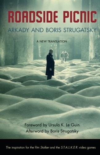 Capa da edição de Roadside Picnic publicada pela Chicago Review Press